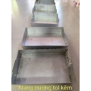 MÁNG NƯỚNG THỊT TOL KẼM HÌNH CHỮ NHẬT