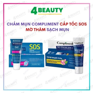 Chấm mụn SOS Compliment 25ml Giảm Mụn Mờ Thâm - 4 BEAUTY