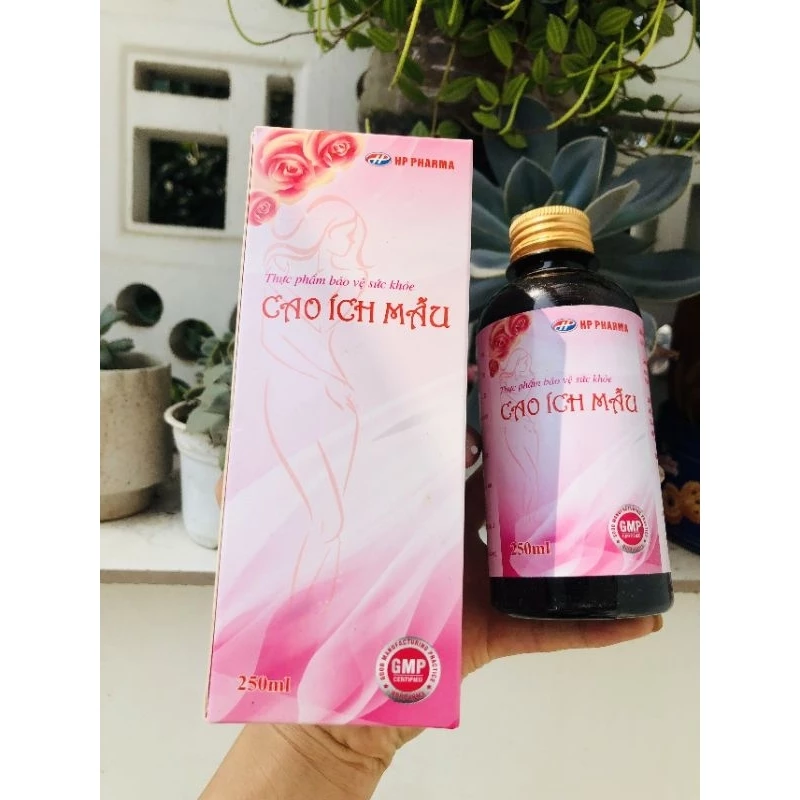 Điều kinh nguyệt Cao Ích Mẫu chai uống 250ml