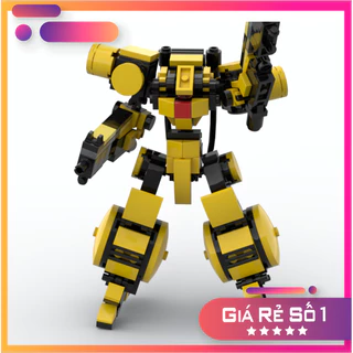 Đồ chơi lắp ráp  mech moc Steel Yellow