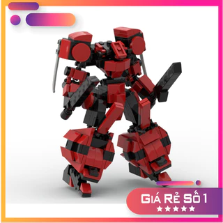 Đồ chơi lắp ráp  mech moc Steel Red