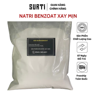 Natri benzoat phụ gia thực phẩm (tinh khiết) 500gr