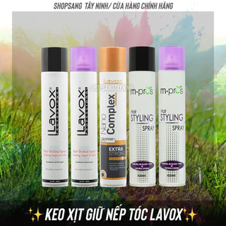 Keo Xịt Giữ Nếp Tóc Lavox net 420ml - Keo Xịt Tóc Tạo Nếp Tóc Siêu Sóng