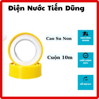 Băng Tan - Băng Cao Su Non 10M Chuyên Quấn Ống Nước Chống Thấm Chuyên Dụng