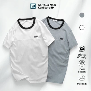 Áo Thun Unisex Nam Nữ Cổ Tròn M&M Vải Cotton Thoáng Mát  KENSTORE89 ATP204