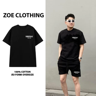 Bộ quần áo Essentials, set quần áo cotton nam nữ unisex, ZOEclothing