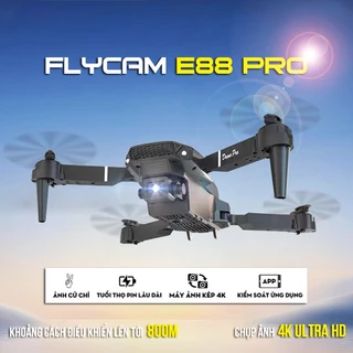 Flycam Tránh chướng ngại vật camera kép góc rộng độ phân giải cao 4K Truyền tín hiệu wifi 5G Chuyến bay thành phố