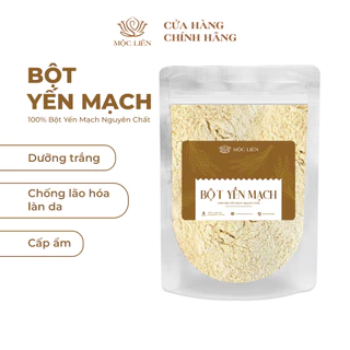 Bột yến mạch đắp mặt siêu mịn 100% Organic hàng nguyên chất - MỘC LIÊN