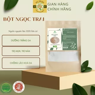 Bột đắp mặt Ngọc Trai nguyên chất Hải Khánh làm sạch trắng da, tăng cường Collagen, ngăn ngừa lão hóa-MTL ORGANIC