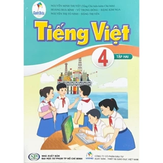 Sách giáo khoa - Tiếng Việt 4 tập 2 - Cánh Diều - Bán kèm bao sách và bút chì 2B