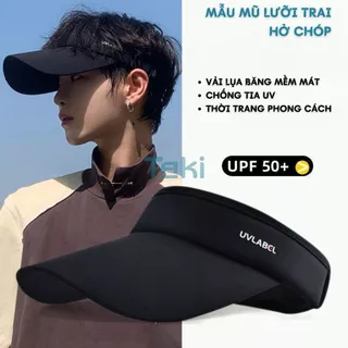 Mũ Lưỡi Trai Thể Thao Nửa Đầu Chống Nắng Cho Nam, chống tia UV thoáng khí