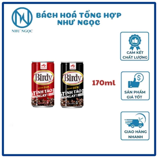 1 Lon Cà Phê Lon Pha Sẳn Birdy 170ml - Bách Hóa Tổng Hợp Như Ngọc