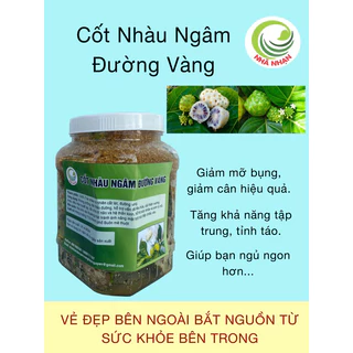 Cốt nhàu ngâm đường vàng Nhã Nhạn 1.5kg