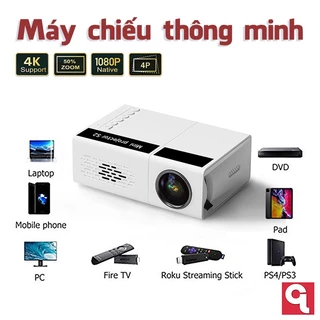 Máy chiếu mini​ Hệ thống Android​ Máy chiếu thông minh cao cấp​ Hỗ trợ nhiều thiết bị