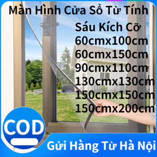 Rèm Lưới Chống Muỗi Cửa Sổ Đa Năng Lưới Chống Muỗi Màn Hình Cửa Sổ Từ Tính