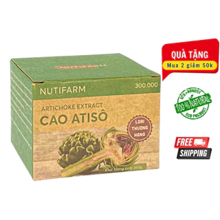 Cao atiso đà lạt, (actiso) NutiFarm, 350gr loại 1 chiết xuất từ 95% bông atiso