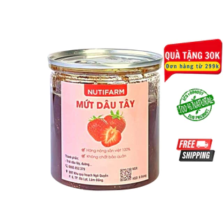 Mứt dâu tây đà lạt 500gr NutiFarm