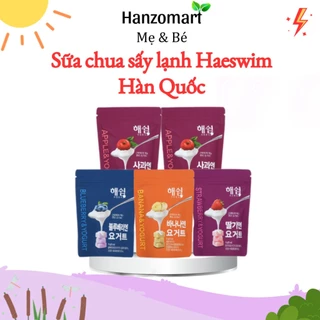 Sữa chua khô cho bé sấy lạnh Haeswim Hàn Quốc cho bé ăn dặm 7m+ hanzomart