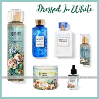 [US ONLY] TRỌN BỘ DRESSED IN WHITE - Bath&BodyWorks