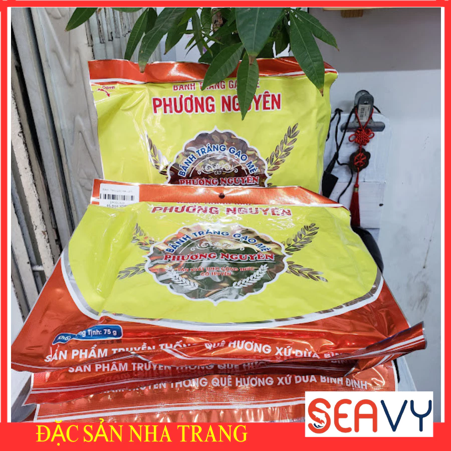 Combo 3 bánh tráng gạo mè mỗi gói 75g giòn rụm thơm ngon với lớp mè rang