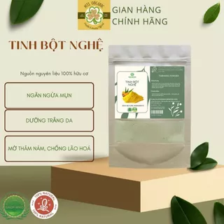 Tinh bột nghệ đắp mặt Hải Khánh -  Giảm mụn, mờ sẹo, trắng da-MTL ORGANIC