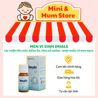 Men vi sinh Imiale - Cải thiện tiêu hóa, biếng ăn, tăng đề kháng - Từ Đan Mạch [Date 08.2025]