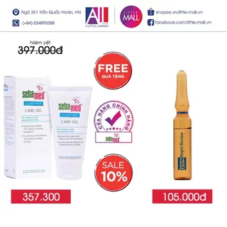 Gel dưỡng ẩm giảm mụn Sebamed pH 5.5 Clear Face Care Gel 50ml DATE 5.25 TẶNG Ampoule chống lão hóa Martiderm (Nhập khẩu)