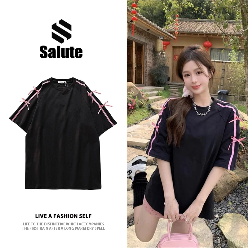 Áo phông nữ local brand Salute 2024 hot fashion đẹp mùa hè áo thun outerity 100% cotton