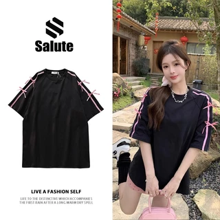 Áo phông nữ local brand Salute 2024 hot fashion đẹp mùa hè áo thun outerity 100% cotton