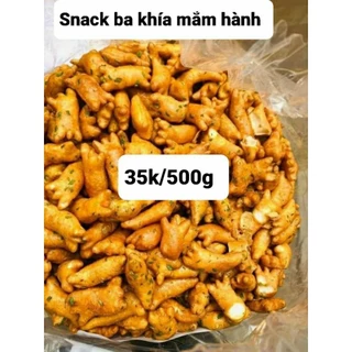 Snack ba khía mắm hành 500g