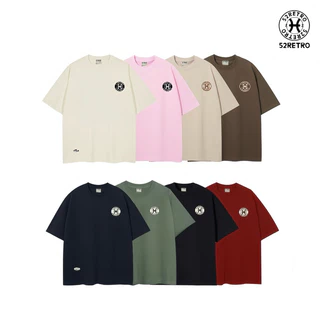 Áo Thun 52ReTroHZ premium cotton logo thêu basic