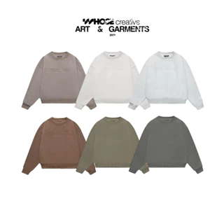 SWEATER BOXY 9 COLORS - Áo tay dài form boxy nỉ bông