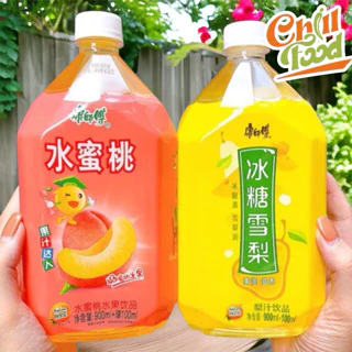 Nước lê Đài Loan, nước ép lê , đào, nước ép hoa quả Kangshifu chai 1000ML - Chill Food