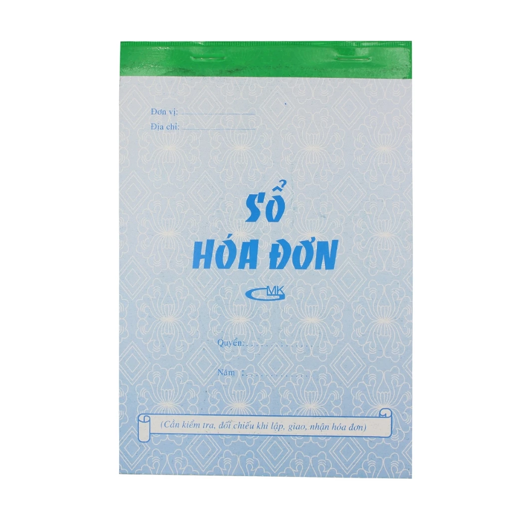 Lốc 10 quyển hóa đơn bán lẻ 1 liên - 2 liên - 3 liên