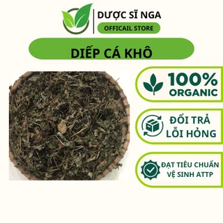 Lá diếp cá khô sạch 100% nhà tự trồng, đóng gói 500g,1kg