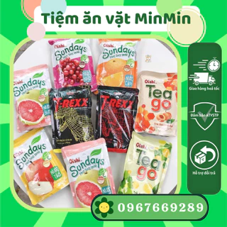 10 gói nước trái cây oishi 180ml ( đủ 6 vị )