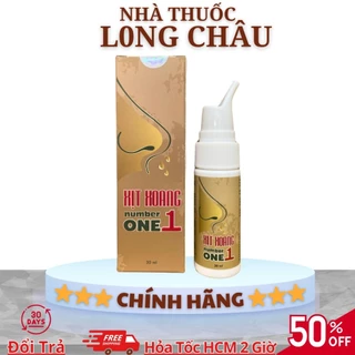 Xịt xoang Number One xuyên tâm liên hàm lượng cao giảm viêm xoang, viêm mũi dị ứng hiệu quả hiệu quả