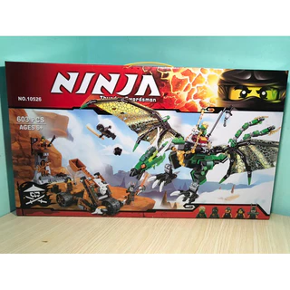 Đồ Chơi Lắp Ráp Ninja Go Rồng Xanh Và Máy Bắn Đá No.10526