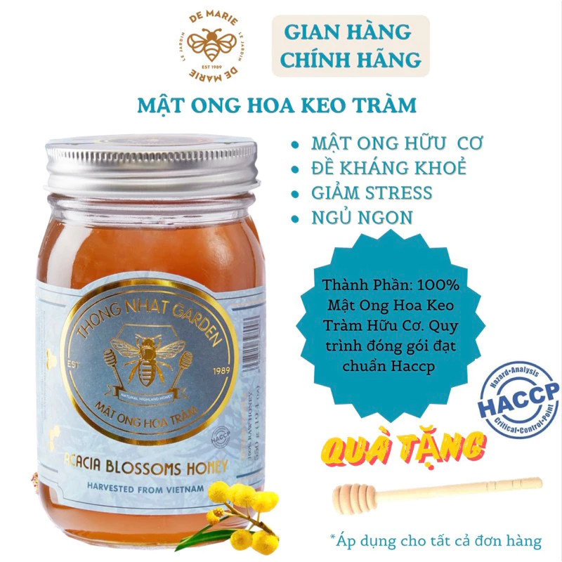 MẬT ONG HOA KEO TRÀM 550GR - ACACIA BLOSSOMS HONEY 550GR