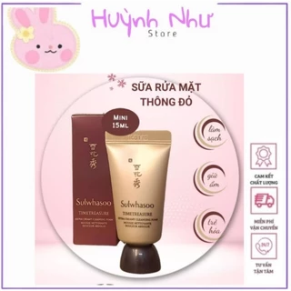 Sữa rửa mặt thông đỏ SulWhasoo 15ml