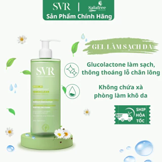 Sữa Rửa Mặt Không Chứa Xà Phòng Dành Cho Da Dầu SVR Sebiaclear Gel Moussant 400, 55ml