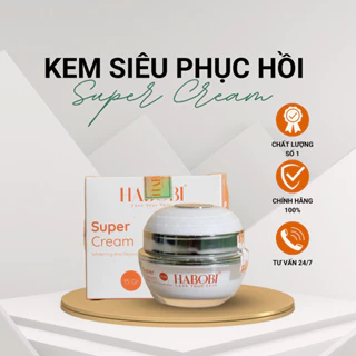 Chính hãng : HABOBI Super Cream - Kem siêu phục hồi, dưỡng ẩm, phục hồi cấp tốc cho da.