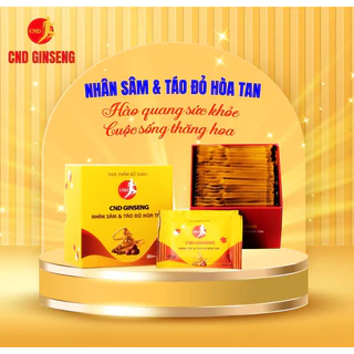 Nhân sâm và táo đỏ hòa tan-CND Gingseng