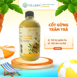 Cốt gừng tràm trà Cỏ Lành tắm bé, ngâm chân 500ml .