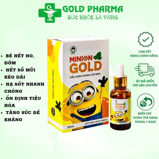 Dầu húng chanh lên men chính hãng Dr.Maya Gold chai 30ml - Hỗ trợ trị ho, tăng đề kháng cho bé ngay từ sơ sinh