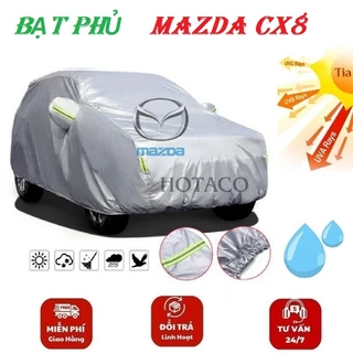 ⚡BẢO HÀNH 5 THÁNG-⚡Bạt phủ ô tô, áo trùm xe, bạt che nắng mưa VẢI DÙ dùng riêng cho xe MAZDA CX8