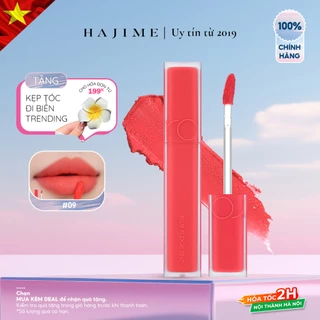 Son Kem Romand Blur Fudge Tint Siêu Mịn Màu 04, 09 HAJIME COSMETICS 5g