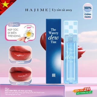 Son Tint Bóng Merzy The Watery Dew Tint Ver 4 Hàn Quốc Bền Màu, Lâu Trôi Căng Mọng HAJIME COSEMTICS