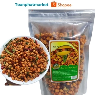 Bắp sấy khô bò lá chanh, ngô giòn xóc bò lá chanh (400g),ngô cay sấy giòn ,ngô cay sóc mắm.