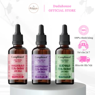 Tẩy da chết hóa học peel da Compliment chiết xuất hoa quả hữu cơ 27ml Duduhouse